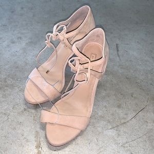 NWT Antonio Melani Ankle Lace Heels